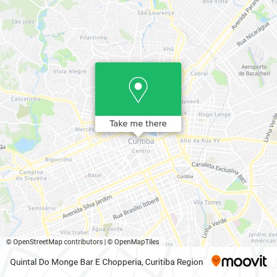 Quintal Do Monge Bar E Chopperia map