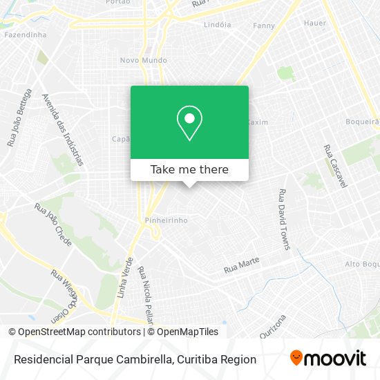 Residencial Parque Cambirella map