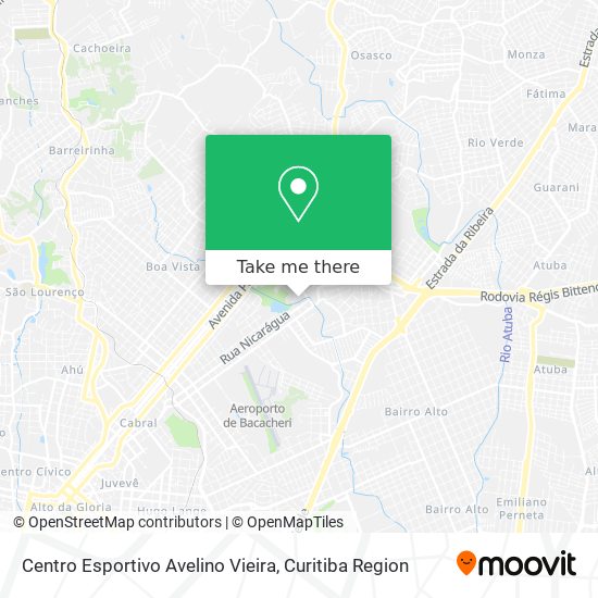 Centro Esportivo Avelino Vieira map