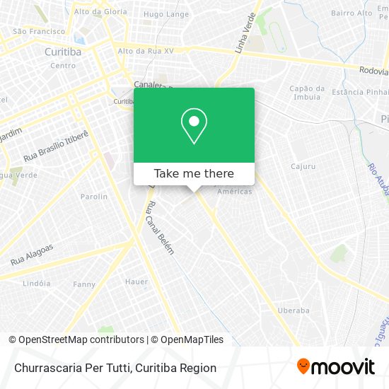 Churrascaria Per Tutti map