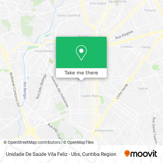 Unidade De Saúde Vila Feliz - Ubs map