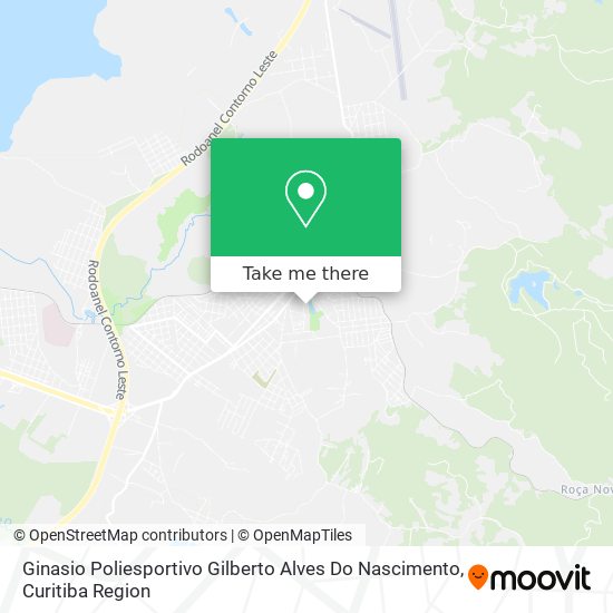 Ginasio Poliesportivo Gilberto Alves Do Nascimento map