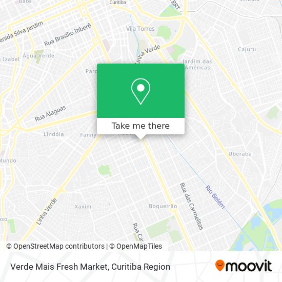 Verde Mais Fresh Market map