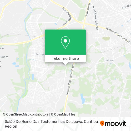 Salão Do Reino Das Testemunhas De Jeóva map