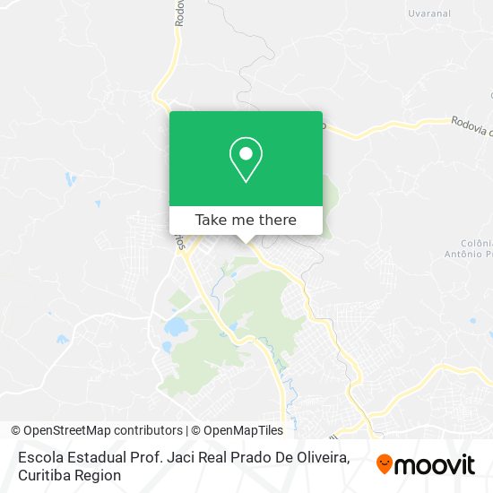 Escola Estadual Prof. Jaci Real Prado De Oliveira map