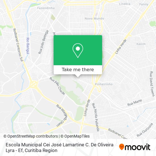 Escola Municipal Cei José Lamartine C. De Oliveira Lyra - Ef map