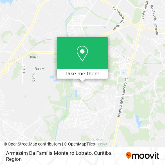 Armazém Da Família Monteiro Lobato map