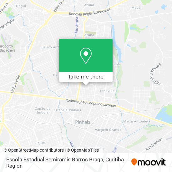 Escola Estadual Semiramis Barros Braga map
