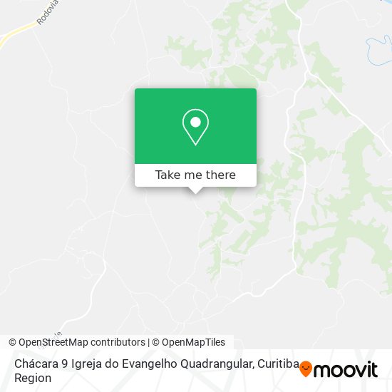 Chácara 9 Igreja do Evangelho Quadrangular map