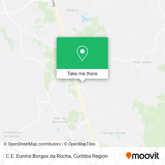 C.E. Eunice Borges da Rocha map
