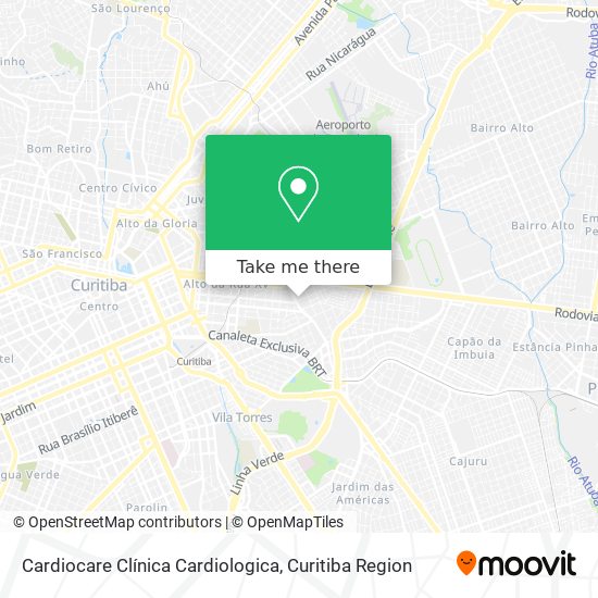 Cardiocare Clínica Cardiologica map