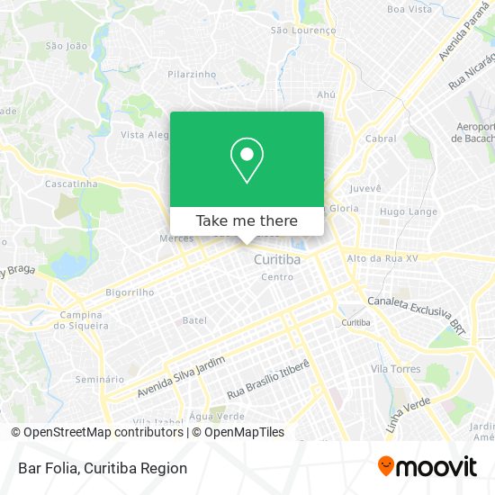 Bar Folia map