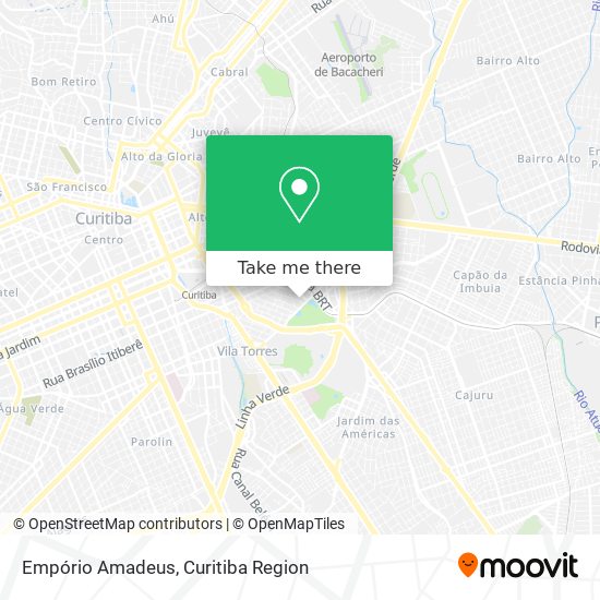 Empório Amadeus map