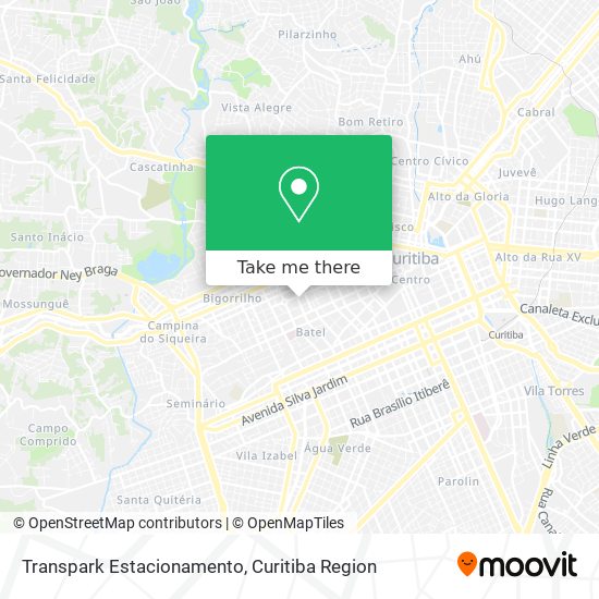 Transpark Estacionamento map