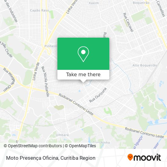 Moto Presença Oficina map
