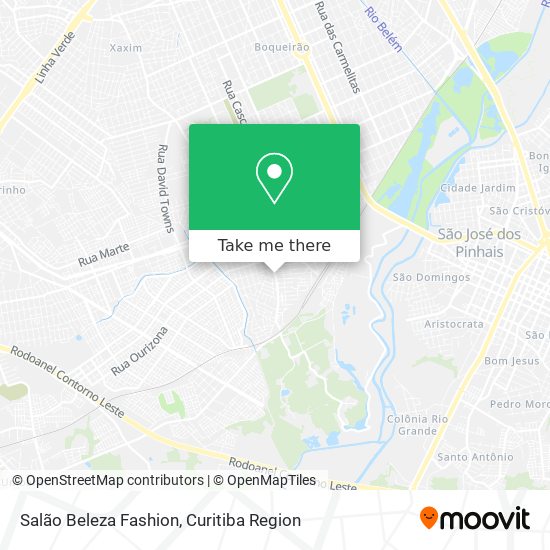 Salão Beleza Fashion map
