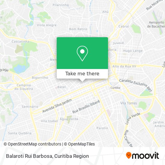 Mapa Balaroti Rui Barbosa