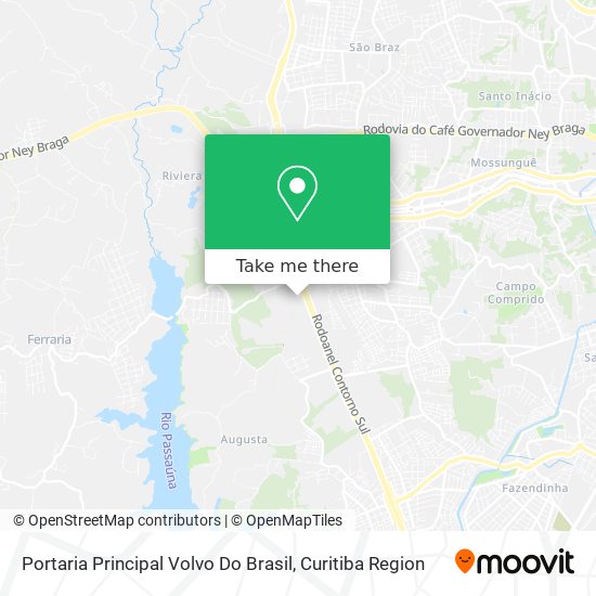 Portaria Principal Volvo Do Brasil map