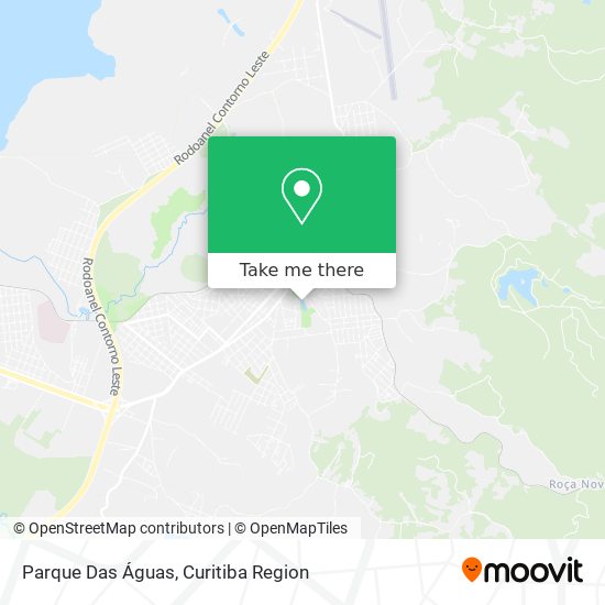 Parque Das Águas map