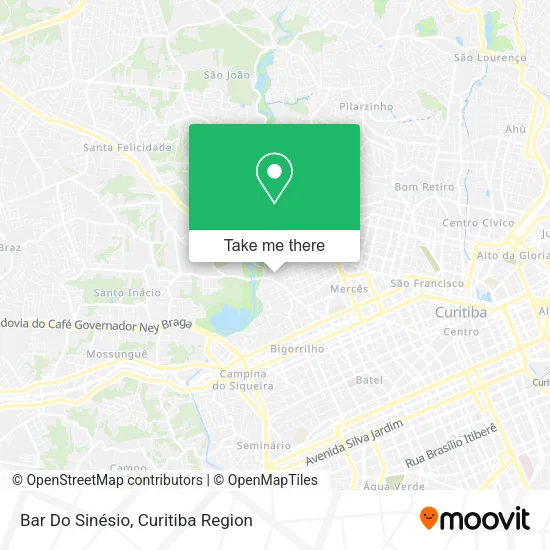 Bar Do Sinésio map