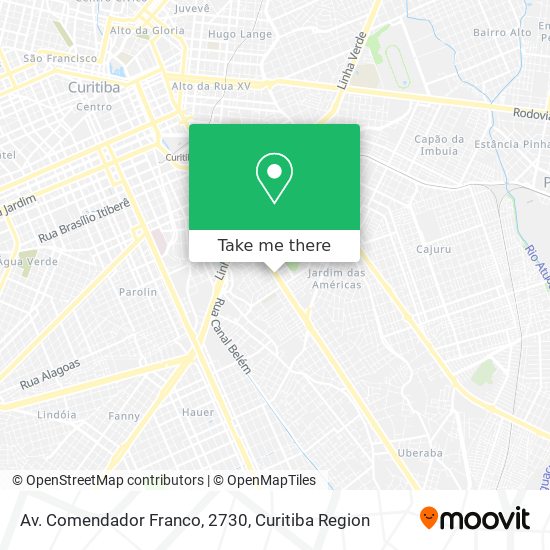 Av. Comendador Franco, 2730 map