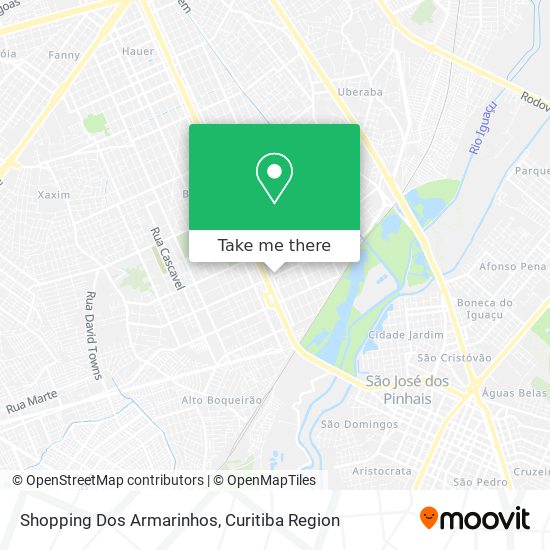 Shopping Dos Armarinhos map