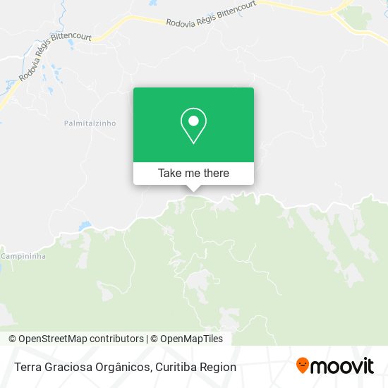 Terra Graciosa Orgânicos map