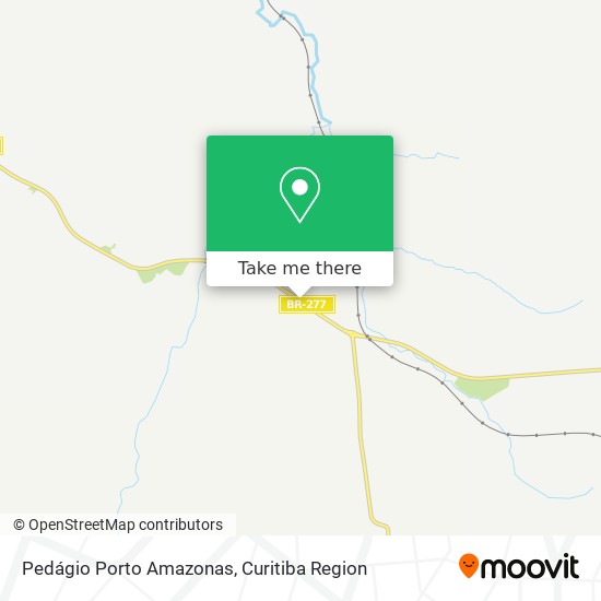 Pedágio Porto Amazonas map