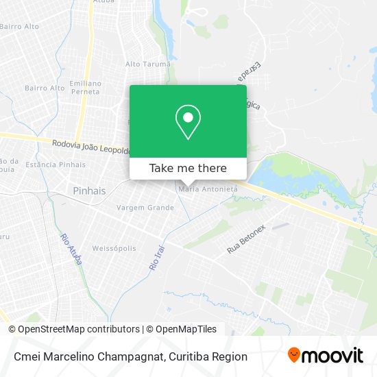 Cmei Marcelino Champagnat map
