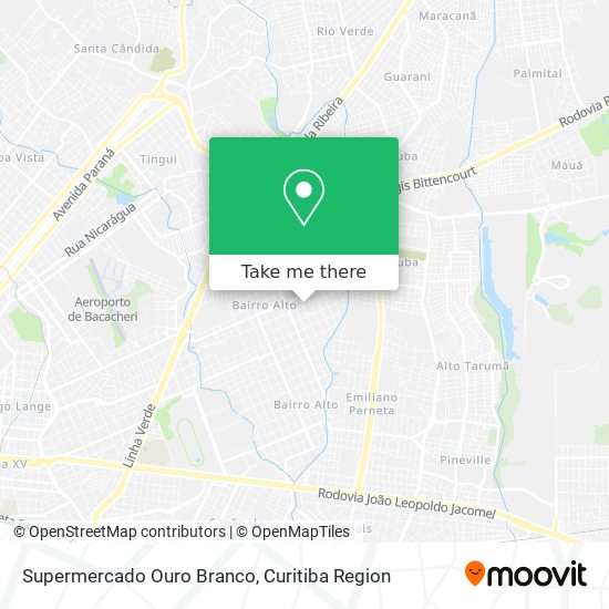 Supermercado Ouro Branco map