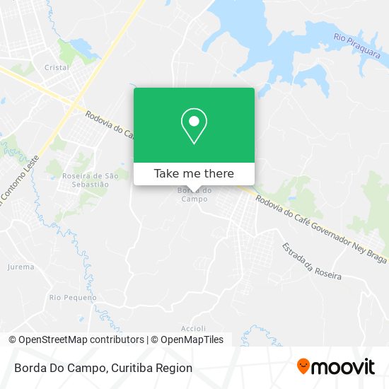 Mapa Borda Do Campo