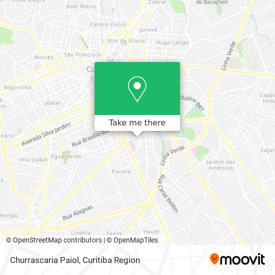 Churrascaria Paiol map