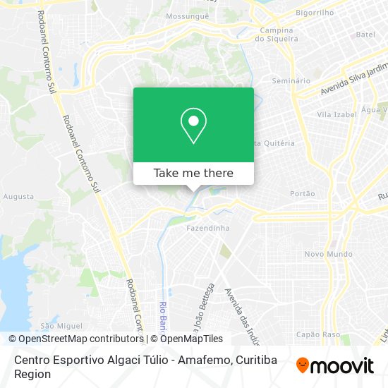 Centro Esportivo Algaci Túlio - Amafemo map