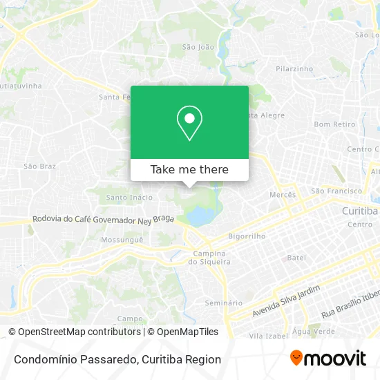 Condomínio Passaredo map