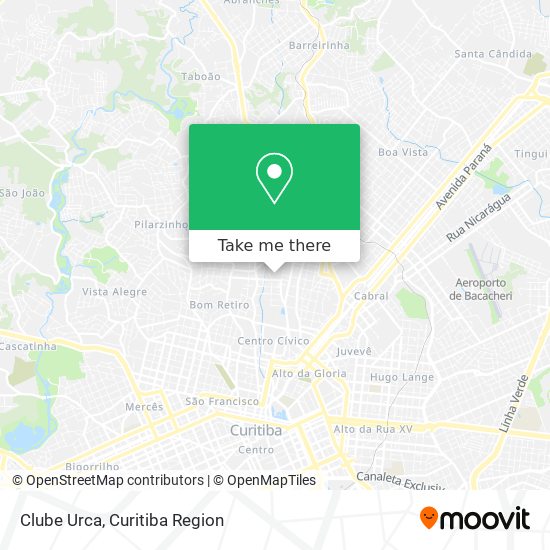 Clube Urca map