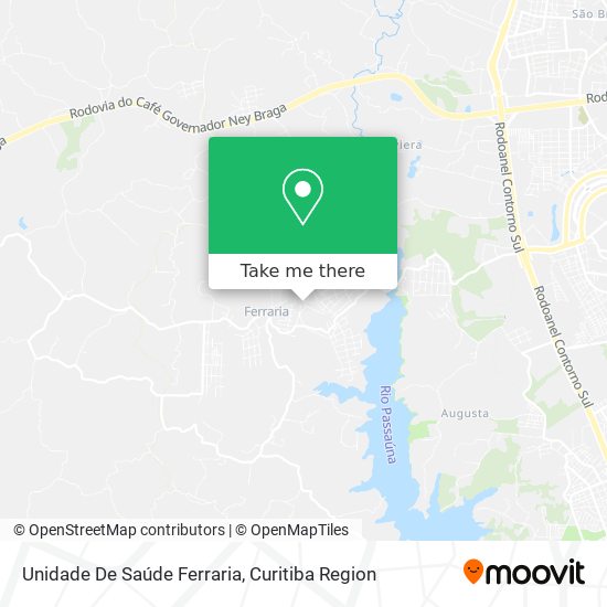 Unidade De Saúde Ferraria map