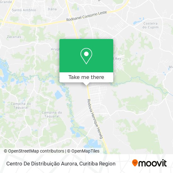 Centro De Distribuição Aurora map