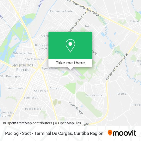 Paclog - Sbct - Terminal De Cargas map