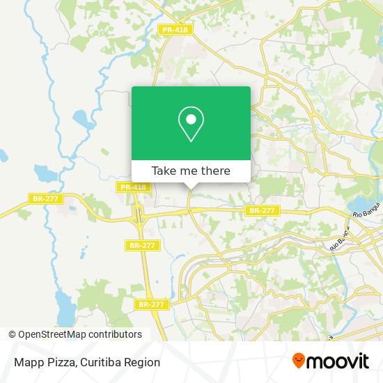 Mapp Pizza map