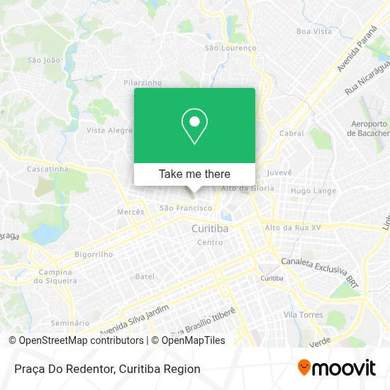 Praça Do Redentor map