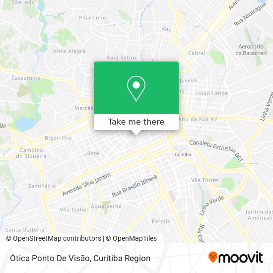 Ótica Ponto De Visão map