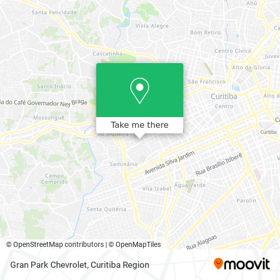 Mapa Gran Park Chevrolet