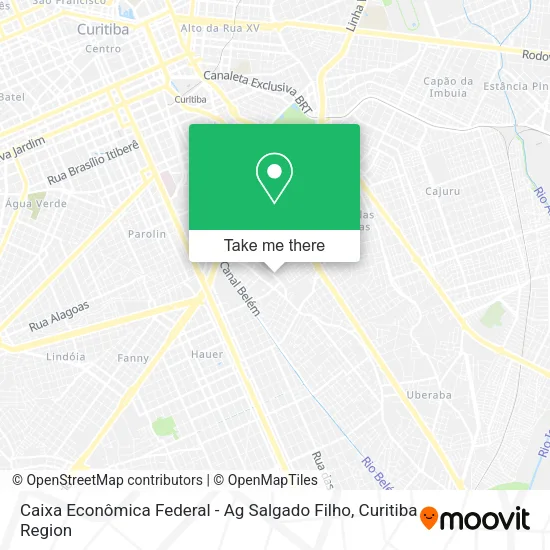 Caixa Econômica Federal - Ag Salgado Filho map