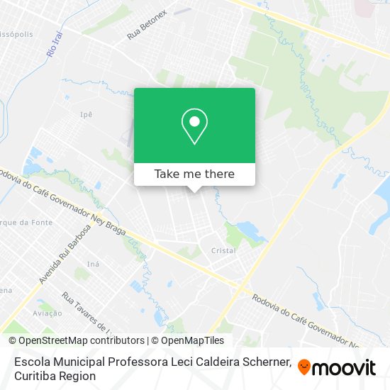 Escola Municipal Professora Leci Caldeira Scherner map