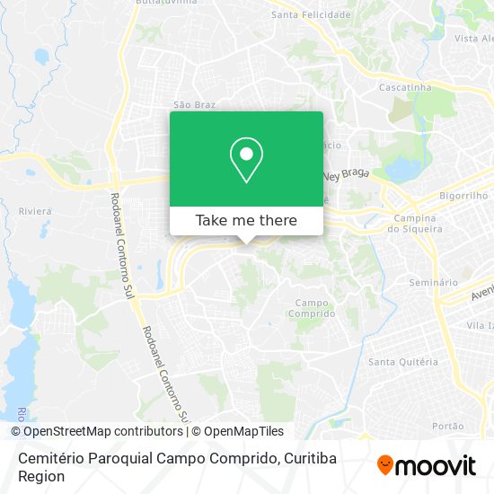 Cemitério Paroquial Campo Comprido map