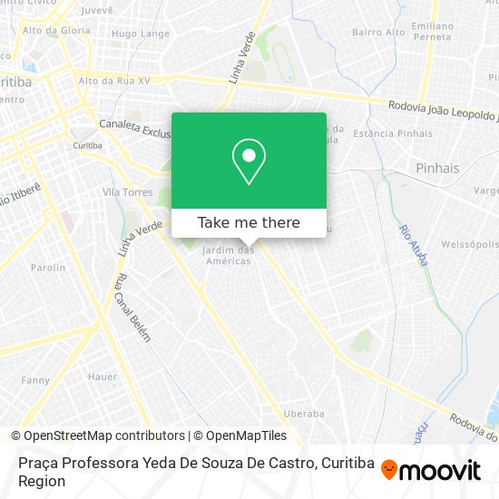 Praça Professora Yeda De Souza De Castro map