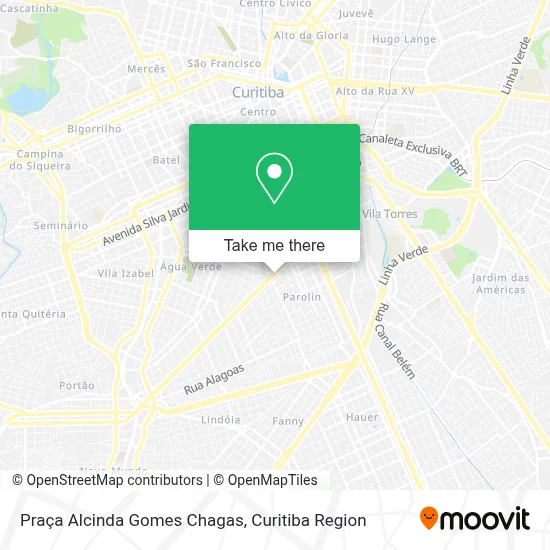 Praça Alcinda Gomes Chagas map