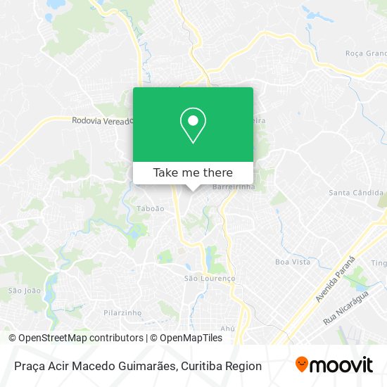 Praça Acir Macedo Guimarães map