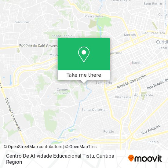 Centro De Atividade Educacional Tistu map