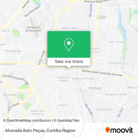 Alvorada Auto Peças map